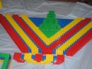 Giant Lego Menorah